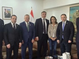 The parliamentary delegation spoke about the development of trade relations with the Lebanese government