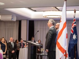 The Embassy of Georgia was organized by the Embassy of Georgia to celebrate Georgia's Independence Day in the capital of the Australian Commonwealth