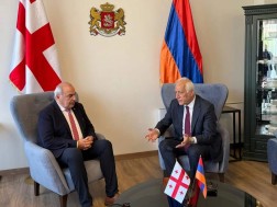 The President of Armenia visited the Embassy of Georgia in Yerevan and congratulated the Georgian authorities, the Georgian people, the diplomats on the Day of Independence