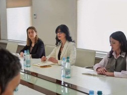 Tea Akhvlediani held a meeting with UN Secretary General, Director of UN Development Program Ivan Zhivkovic