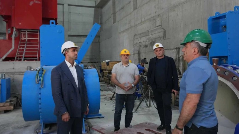 ჰესის მშენებლობა დასკვნით ეტაპზეა