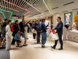 The first direct flight from Lion to Kutaisi was performed