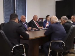 სპორტის მინისტრმა აზერბაიჯანის საპარლამენტო დელეგაციას უმასპინძლა