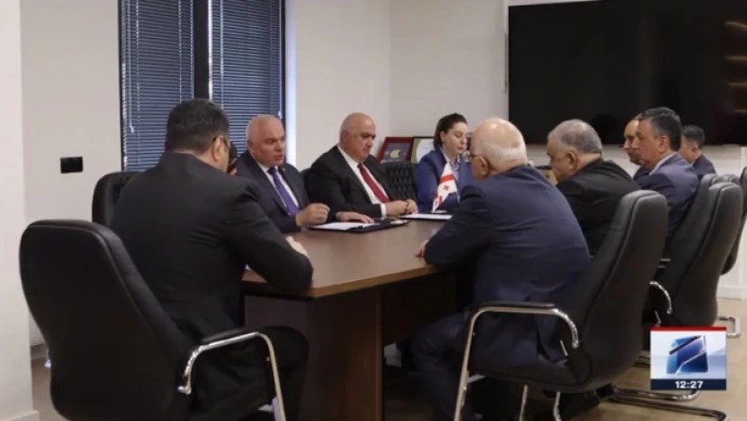 სპორტის მინისტრმა აზერბაიჯანის საპარლამენტო დელეგაციას უმასპინძლა