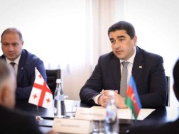 Shalva Papuashvili met with Azerbaijani Milli Mejlis delegation