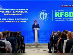„პარაგრაფ თბილისში“ თბილისის მდგრადი განვითარების რეგიონული ფორუმი - „მშვიდობის როლი მდგრად სოციალურ-ეკონომიკურ განვითარებაში“ მიმდინარეობს