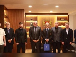 სპორტის მინისტრმა საერთაშორისო წყალსათხილამურო ფედერაციის პრეზიდენტთან შეხვედრა გამართა