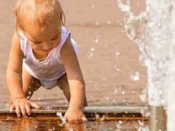 Symptoms in children who are the fault of hot weather