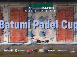 With the support of SOLO, the first tournament was organized by Silk Hosphithalite and Padel Port Batumi in Batumi