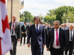 უნგრეთში საქართველოს პრემიერ-მინისტრ ირაკლი კობახიძის დახვედრის ოფიციალური ცერემონია გაიმართა