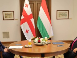 ჩვენი ქვეყნისა და ქართველი ხალხისთვის ევროინტეგრაციის გზაზე თქვენს მხარდაჭერას უდიდესი მნიშვნელობა ენიჭება, ჩვენ გვაკავშირებს საერთო ღირებულებები და ეს ღირებულებითი ერთიანობა აძლიერებს პარტნიორობას ჩვენს ქვეყნებსა და ხელისუფლებებს შორის - ირაკლი კობახიძე ვიქტორ ორბანს