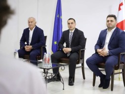 გიორგი ჯინჭარაძე აფხაზეთიდან დევნილ წარმატებულ ახალგაზრდებს შეხვდა