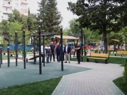 გლდანში მორიგი სკვერის რეაბილიტაცია დასრულდა