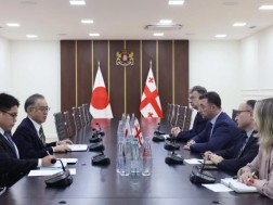 David Songulashvili met with the Ambassador of Japan to Georgia, Ishidzuka Hidek