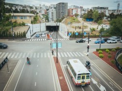The last stage of works near the new tunnel connecting the university and Peter Kavtaradze streets is over
