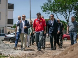 Tbilisi Mayor got acquainted with the work of the square in the fourth district of Gldani
