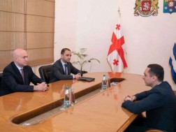 The Chairman of the Government of Adjara met with the Chairman of the newly elected government of the Autonomous Republic of Abkhazia