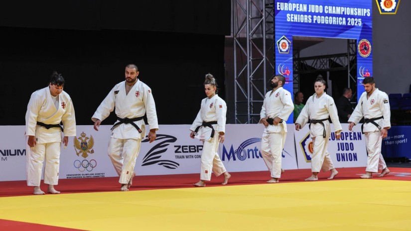 საქართველოს ძიუდოისტთა ნაკრებმა იტალია 4-0 დაამარცხა საქართველოს ძიუდოისტთა ნაკრებმა იტალია 4-0 დაამარცხა