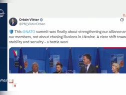 Victor Orban at NATO Summit: Fight is winning!