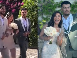 Giorgi Mikautadze and got married - footage from the wedding held in Nice