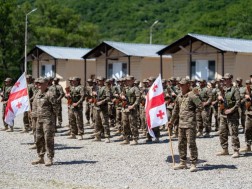 რეზერვისტებმა საველე საწვრთნელ ბაზა „პალდოზე“ სამხედრო ფიცი დადეს