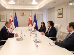 ირაკლი კობახიძე საერთაშორისო საზღვაო ორგანიზაციის გენერალურ მდივანს, არსენიო დომინგესს შეხვდა