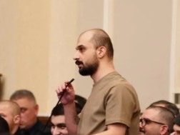 They brought on ono, hugged and cried a lot, and my father touched Ono and Ephera. Thanks to the prosecutors for agreeing to all of this - Onise Tskhadadze's brother