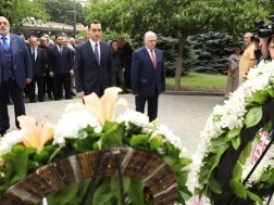 32 years have passed since the battle against Tamish during the war in Abkhazia - warriors killed for the country's territorial integrity at Heroes Square