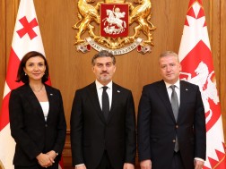 Mikheil Kavelashvili met with the newly appointed emergency and plenipotentiary of Georgia in Italy and Kazakhstan