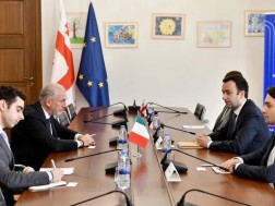 ლევან მახაშვილი: იტალიის ელჩ მასიმილიანო დ’ანტუონოსთან მეგობრულ და საქმიან გარემოში განვიხილე იტალიასა და საქართველოს შორის ორმხრივი და მრავალმხრივი თანამშრომლობა. აგრეთვე, ვისაუბრეთ ორი ქვეყნის პარლამენტებს შორის ურთიერთობებზე