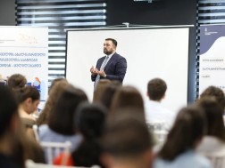 Giorgi Kalandarishvili participated in a regional meeting with young people