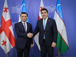 Shalva Papuashvili met with the Minister of Foreign Affairs of the Republic of Uzbekistan