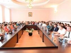 The Provisional Commission on Women and Children's Issues Visit Akhaltsikhe Educational Institutions