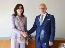 Foreign Minister Maka Bochorishvili met with the Minister of Foreign and European Affairs of Croatia