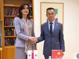 Maka Bochorishvili met with Chinese Special Representative for European Affairs