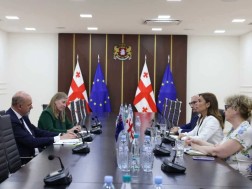 Nino Tandilashvili held a farewell meeting with the Australian Community Ambassador to Georgia