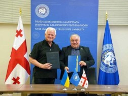 Jaba Samushia signed a memorandum of cooperation with Kherson State University