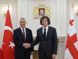 Prime Minister of Georgia Irakli Kobakhidze met Minister of Trade of Turkey Omer Bolat