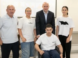 The Chairman of the Government of Adjara met with the winning athletes at Georgia and the European Championships