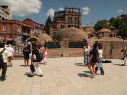 Indian crew on Georgia's tourist destination is preparing videos for international platforms