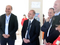 გივი მიქანაძემ და მარიამ ლაშხმა თელავის საგამოცდო ცენტრი დაათვალიერეს
