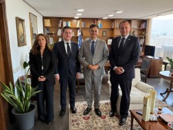 Genadi Arveladze met with the Deputy Foreign Minister of Greece Harry Theoharis