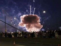 19 people were injured in the firing of fireworks in Germany, one of them being a child
