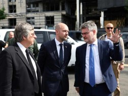 French Foreign Minister Jean-Noel Barro arrived in Kyiv