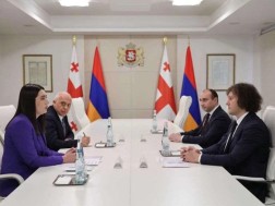 Prime Minister Irakli Kobakhidze met with Armenian Interior Minister Arpine Sargsyan