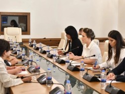 Mariam Lashkhi met with representatives of the National Center for Educational Quality Enhancement
