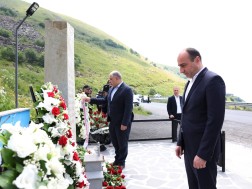 გეკა გელაძემ გუდაურთან სამაშველო ოპერაციის დროს ტრაგიკულად დაღუპულთა ხსოვნას პატივი მიაგო