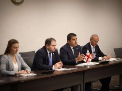 შალვა პაპუაშვილი სლოვაკეთის ეროვნული საბჭოს თავმჯდომარეს შეხვდა