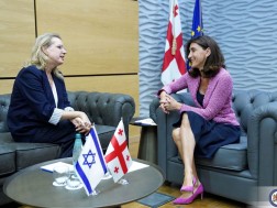 მაკა ბოჭორიშვილმა ისრაელის ელჩთან გამოსამშვიდობებელი შეხვედრა გამართა