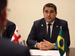 შალვა პაპუაშვილი ბრაზილიის დეპუტატთა პალატის თავმჯდომარეს შეხვდა